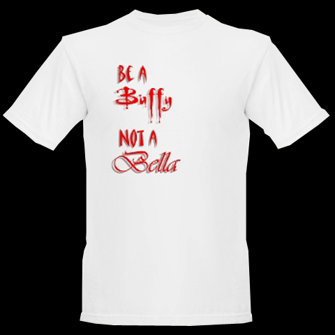 "Be A Buffy, Not A Bella" Organic Men's T-Shirt