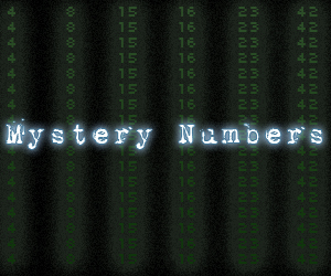 Mystery Numbers Store On CafePress